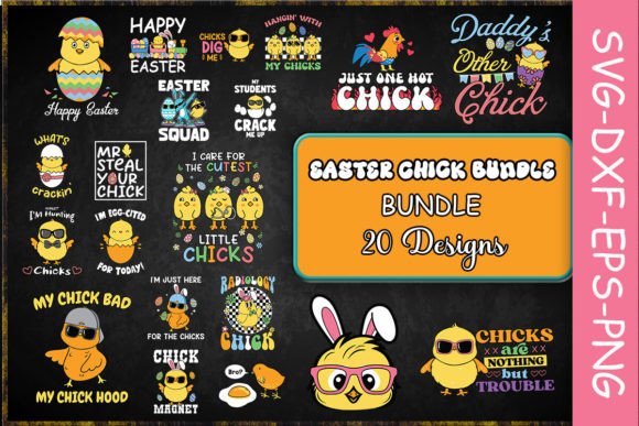 Easter Chick SVG Bundle Review
