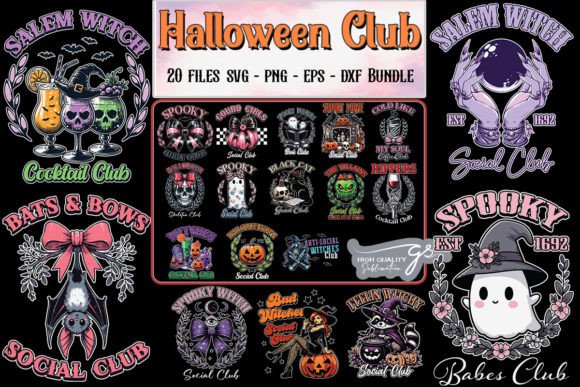 Halloween Club SVG Bundle: A Designer’s Review