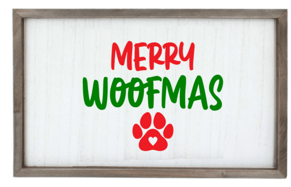 Merry Woofmas SVG, Christmas Dog SVG PNG