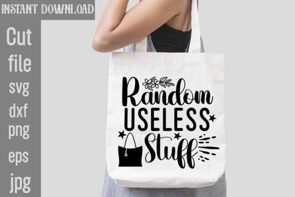 Random Useless Stuff SVG Cut File Graphics