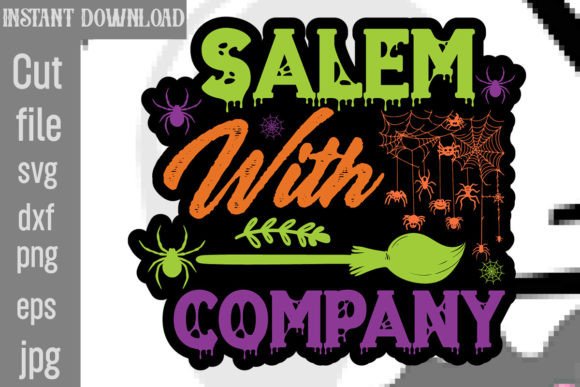 Salem with Company SVG Cut File Graphics and Crafts