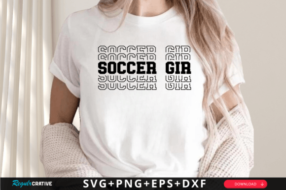 Soccer Gir Svg Design Graphics and Crafts Review