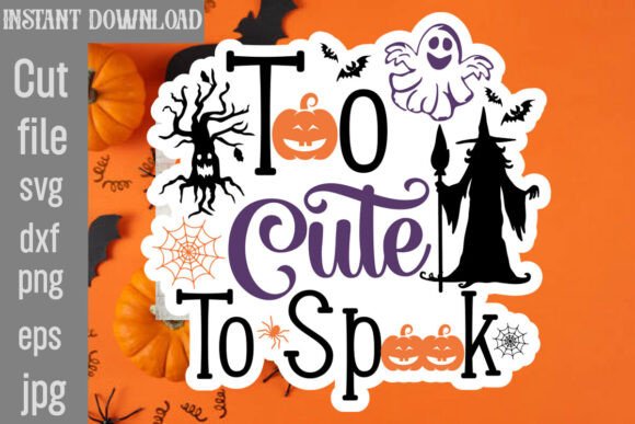 Too Cute to Spook SVG Cut File Graphics and Crafts Review