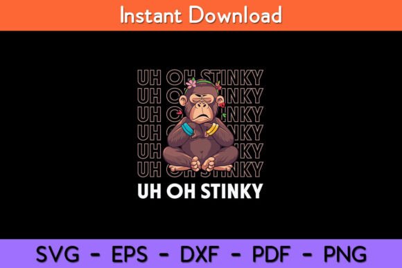 Uh Oh Stinky Poop Meme Funny Monkey