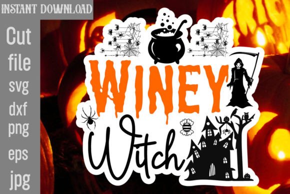 Winey Witch SVG Cut File Review